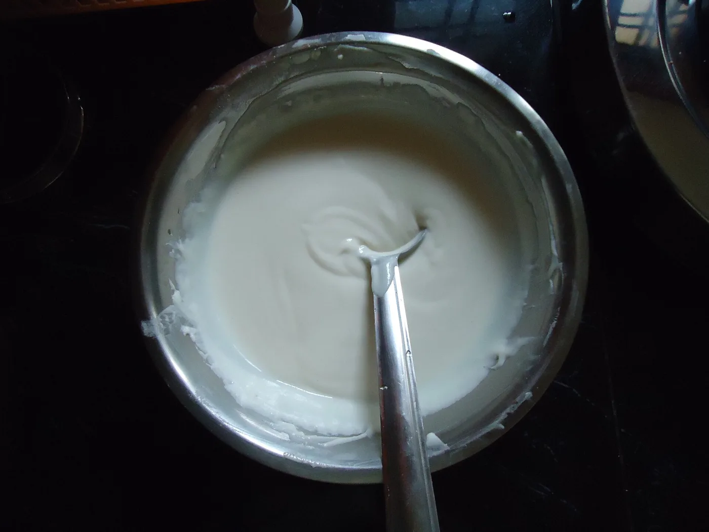 Fermented rice-and-urad batter.